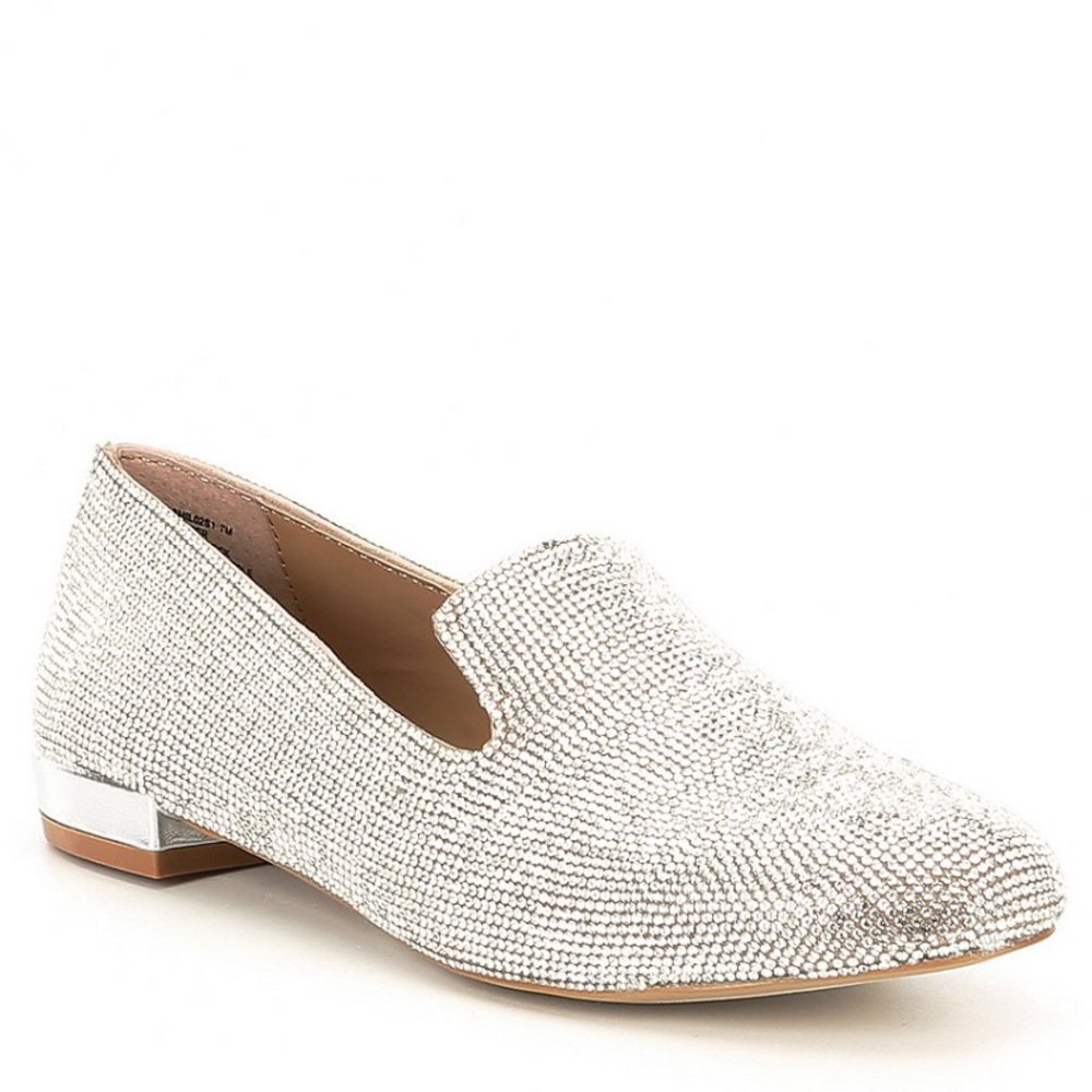 Steve Madden Smile Rhinestone Loafer